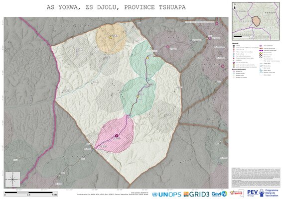 Microplanning: Yokwa, Djolu, Boende, Tshuapa, COD (2025)