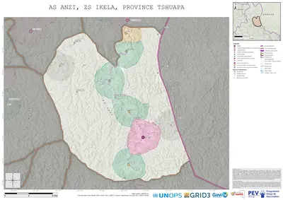 Microplanning: Anzi, Ikela, Boende, Tshuapa, COD (2025)