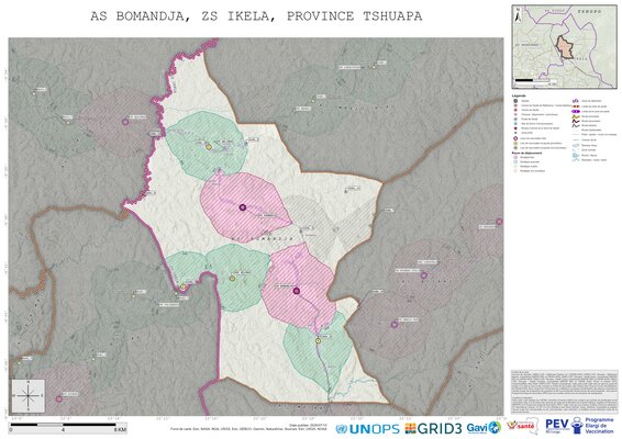 Microplanning: Bomandja, Ikela, Boende, Tshuapa, COD (2025)