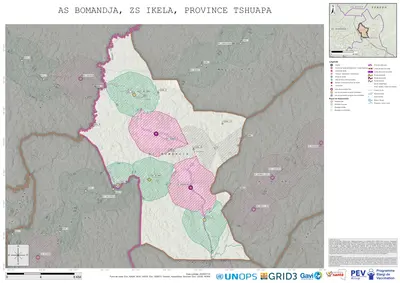 Microplanning: Bomandja, Ikela, Boende, Tshuapa, COD (2025)