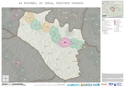 Microplanning: Boyombo, Ikela, Boende, Tshuapa, COD (2025)