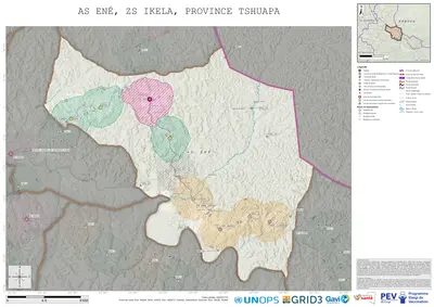 Microplanning: Ene, Ikela, Boende, Tshuapa, COD (2025)
