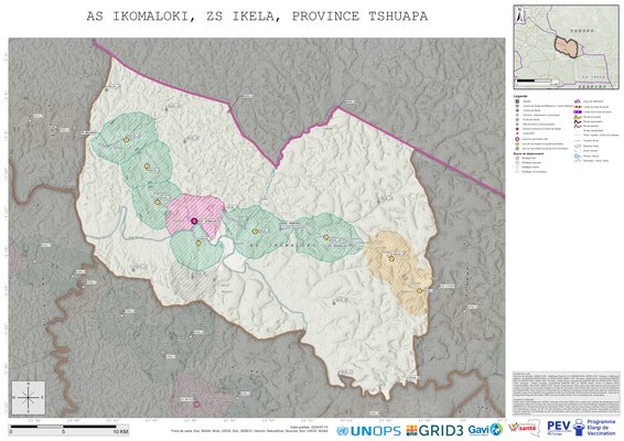Microplanning: Ikomaloki, Ikela, Boende, Tshuapa, COD (2025)
