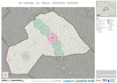 Microplanning: Lokona, Ikela, Boende, Tshuapa, COD (2025)