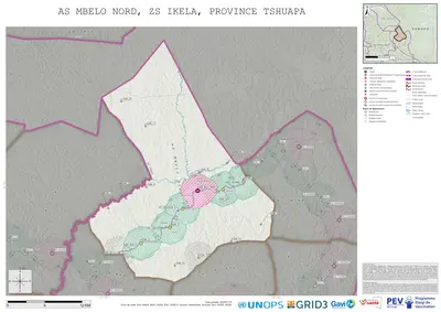 Microplanning: Mbelo-Nord, Ikela, Boende, Tshuapa, COD (2025)