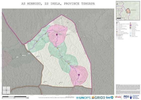 Microplanning: Monkoso, Ikela, Boende, Tshuapa, COD (2025)