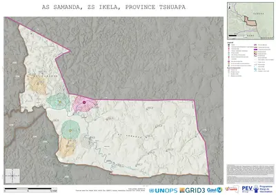 Microplanning: Samanda, Ikela, Boende, Tshuapa, COD (2025)
