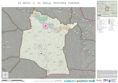 Microplanning: Watsi-2, Ikela, Boende, Tshuapa, COD (2025)