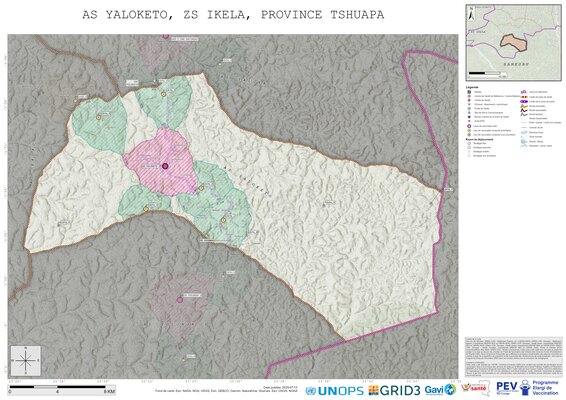 Microplanning: Yaloketo, Ikela, Boende, Tshuapa, COD (2025)