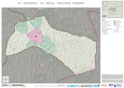 Microplanning: Yaloketo, Ikela, Boende, Tshuapa, COD (2025)