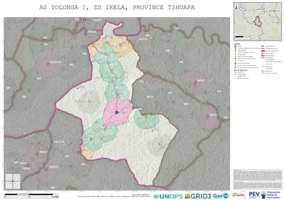 Microplanning: Yolonga-1, Ikela, Boende, Tshuapa, COD (2025)