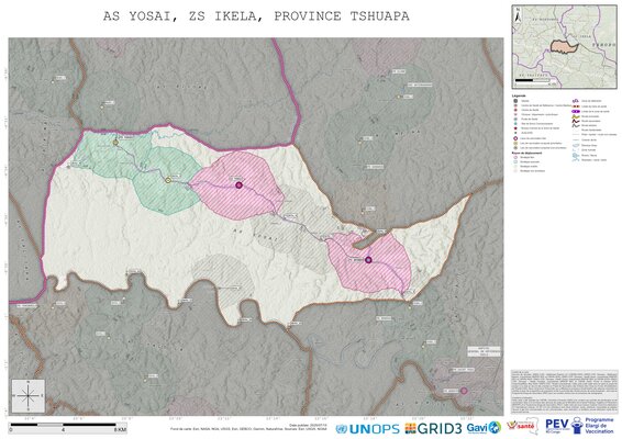 Microplanning: Yosai, Ikela, Boende, Tshuapa, COD (2025)