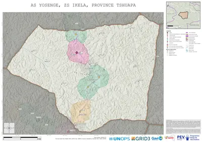 Microplanning: Yosenge, Ikela, Boende, Tshuapa, COD (2025)
