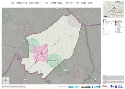 Microplanning: Ekukola-Bolongo, Mompono, Boende, Tshuapa, COD (2025)