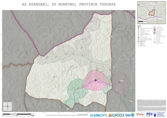 Microplanning: Esangani, Mompono, Boende, Tshuapa, COD (2025)
