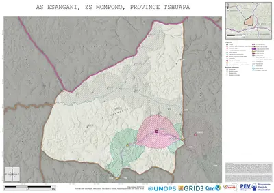 Microplanning: Esangani, Mompono, Boende, Tshuapa, COD (2025)