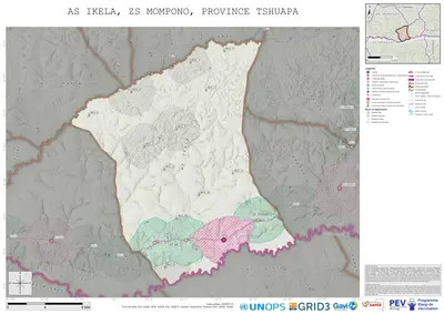 Microplanning: Ikela, Mompono, Boende, Tshuapa, COD (2025)