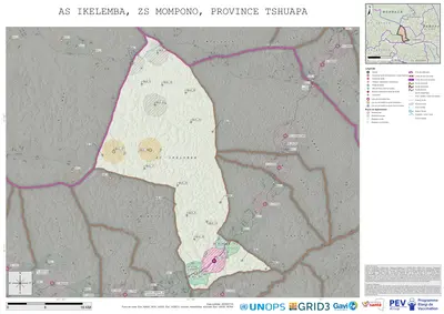 Microplanning: Ikelemba, Mompono, Boende, Tshuapa, COD (2025)