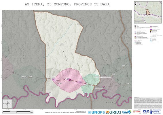 Microplanning: Itema, Mompono, Boende, Tshuapa, COD (2025)