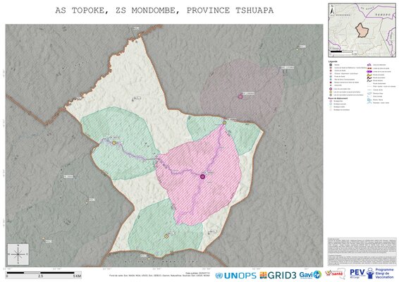 Microplanning: Topoke, Mondombe, Boende, Tshuapa, COD (2025)