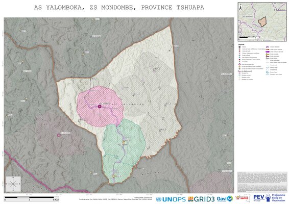 Microplanning: Yalomboka, Mondombe, Boende, Tshuapa, COD (2025)
