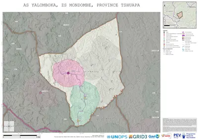 Microplanning: Yalomboka, Mondombe, Boende, Tshuapa, COD (2025)