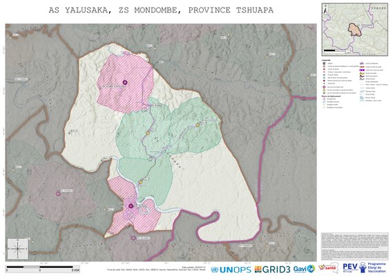 Microplanning: Yalusaka, Mondombe, Boende, Tshuapa, COD (2025)