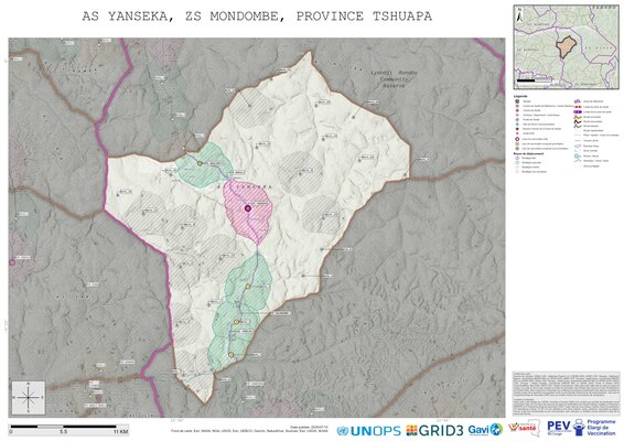 Microplanning: Yanseka, Mondombe, Boende, Tshuapa, COD (2025)