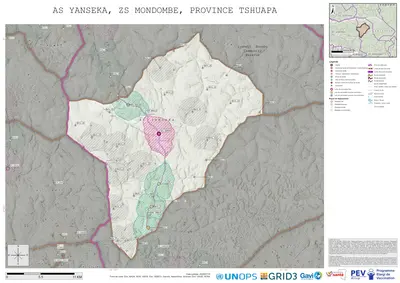 Microplanning: Yanseka, Mondombe, Boende, Tshuapa, COD (2025)