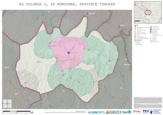 Microplanning: Yolonga-2, Mondombe, Boende, Tshuapa, COD (2025)