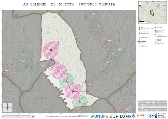 Microplanning: Bolenge, Monkoto, Boende, Tshuapa, COD (2025)
