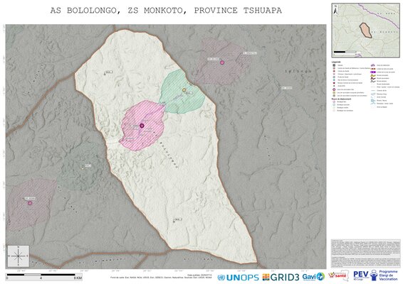 Microplanning: Bololongo, Monkoto, Boende, Tshuapa, COD (2025)