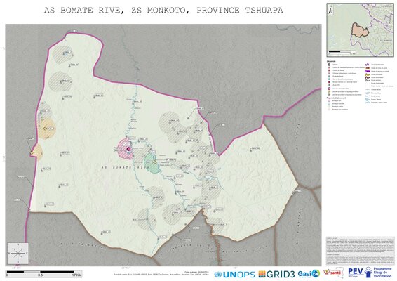 Microplanning: Bomate-Rive, Monkoto, Boende, Tshuapa, COD (2025)