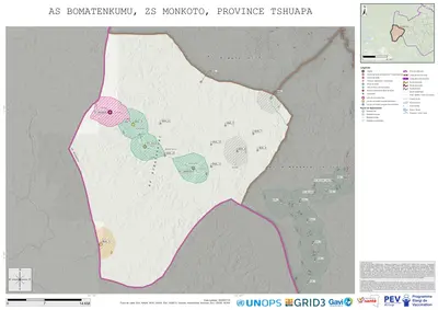 Microplanning: Bomatenkumu, Monkoto, Boende, Tshuapa, COD (2025)