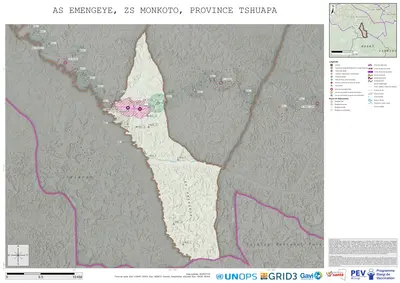 Microplanning: Emengeye, Monkoto, Boende, Tshuapa, COD (2025)