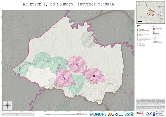Microplanning: Etete-1, Monkoto, Boende, Tshuapa, COD (2025)
