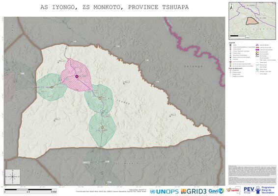 Microplanning: Iyongo, Monkoto, Boende, Tshuapa, COD (2025)