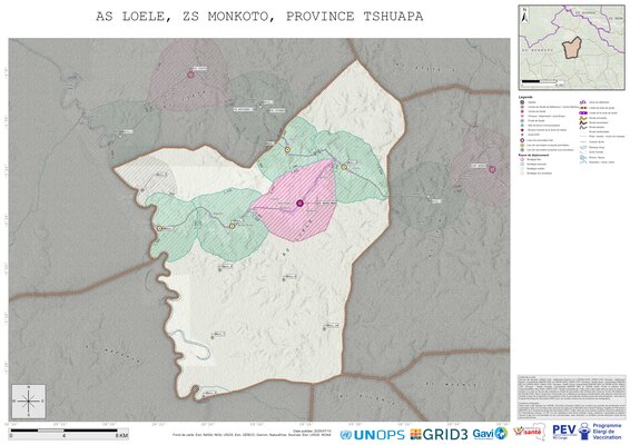 Microplanning: Loele, Monkoto, Boende, Tshuapa, COD (2025)