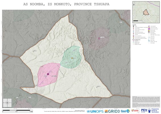 Microplanning: Ndomba, Monkoto, Boende, Tshuapa, COD (2025)
