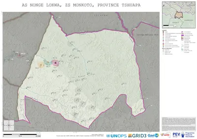 Microplanning: Nonge-Lokwa, Monkoto, Boende, Tshuapa, COD (2025)