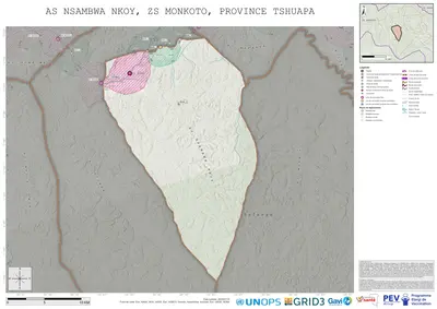 Microplanning: Nsambwa-Nkoy, Monkoto, Boende, Tshuapa, COD (2025)