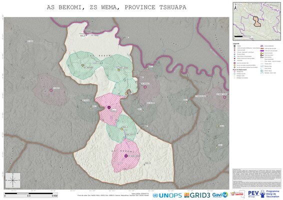 Microplanning: Bekomi, Wema, Boende, Tshuapa, COD (2025)