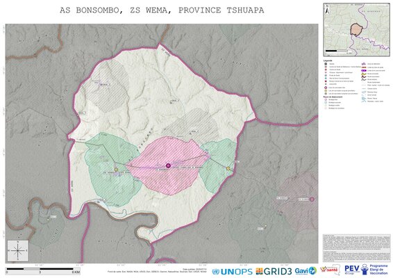 Microplanning: Bonsombo, Wema, Boende, Tshuapa, COD (2025)