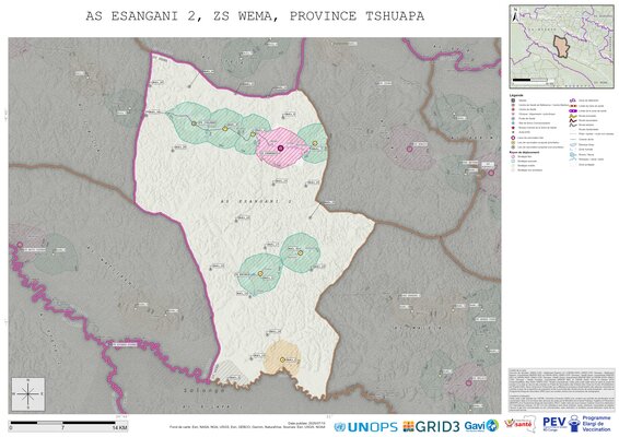 Microplanning: Esangani-2, Wema, Boende, Tshuapa, COD (2025)