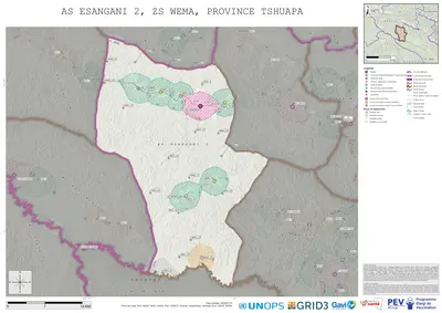 Microplanning: Esangani-2, Wema, Boende, Tshuapa, COD (2025)