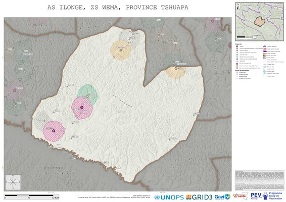 Microplanning: Ilonge, Wema, Boende, Tshuapa, COD (2025)