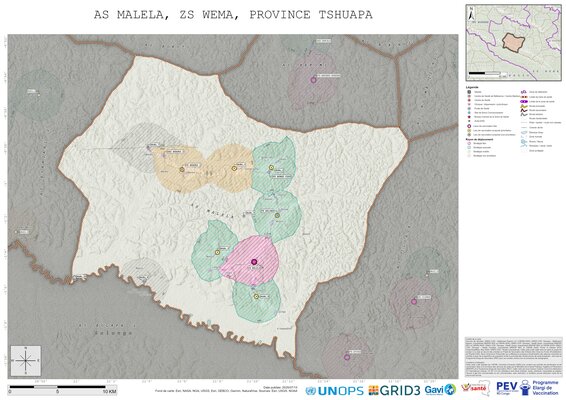 Microplanning: Malela, Wema, Boende, Tshuapa, COD (2025)