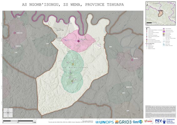 Microplanning: Ngomb'isongu, Wema, Boende, Tshuapa, COD (2025)