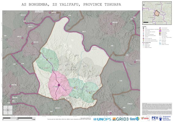 Microplanning: Bongemba, Yalifafu, Boende, Tshuapa, COD (2025)