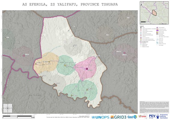 Microplanning: Efekola, Yalifafu, Boende, Tshuapa, COD (2025)